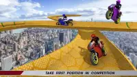 Grand Mega Ramp Bike Racing Impossible Tracks Screen Shot 3