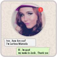 Live Chat With Larissa Manoela - Prank