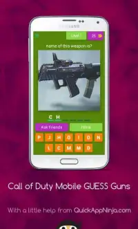 Call of Duty Mobile GUESS Guns Screen Shot 19