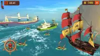 Age of Pirate Ships: Pirate Ship Games Screen Shot 2
