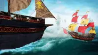 Age of Pirate Ships: Pirate Ship Games Screen Shot 1