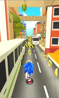 Super Sonic Subway Speed Screen Shot 2