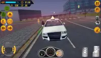 Christmas Taxi Driving Simulator Screen Shot 6