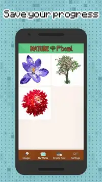 Color by number - Nature Pixel Art Screen Shot 3