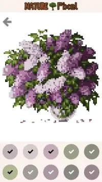 Color by number - Nature Pixel Art Screen Shot 1