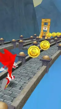 Sonic Red Subway Adventure: Dash Surf Runners 3D Screen Shot 1