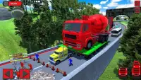 Cargo Transport Heavy Trailer Truck:Mountain Drive Screen Shot 7