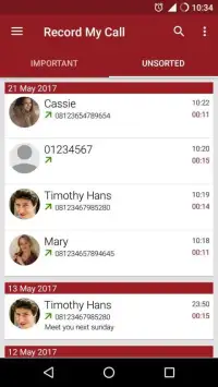 RMC: Android Call Recorder Screen Shot 7