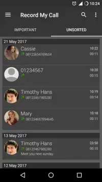 RMC: Android Call Recorder Screen Shot 6