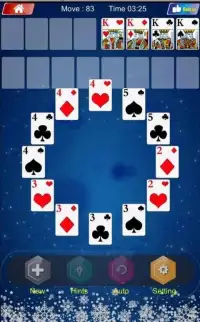 Solitaire FreeCell Screen Shot 0