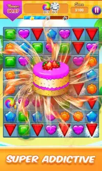 Sweet Cake - Match 3 Puzzle Game Screen Shot 5