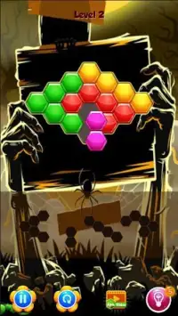 Hexagon Zombie Puzzle Screen Shot 4