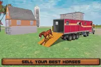 Horse Stunts Transporter Truck Screen Shot 0