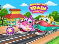 Super Railway Train Adventure - Clean & Fix Screen Shot 9