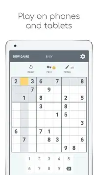 Sudoku: free brain training Screen Shot 0