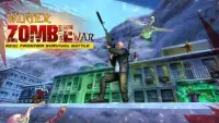 Winter Zombie War: Real Frontier Survival Battle Screen Shot 2