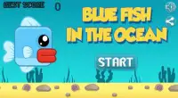 Blue Fish In The Ocean Screen Shot 2