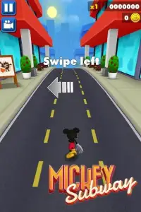 Subway Mickey Bus Epic Screen Shot 2