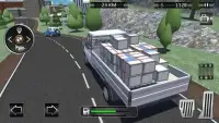 Real Truck Cargo Transport 3D Screen Shot 0