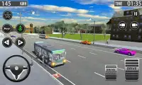 Coach Bus Driving Simulator 2019 - Hard Parking 3D Screen Shot 1