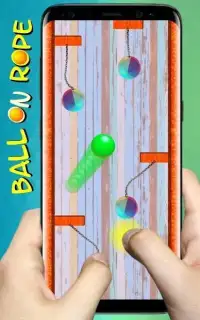 Ball On The Rope Screen Shot 3