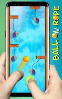 Ball On The Rope Screen Shot 0