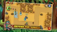 Jungle Heroes TD - Wild Animals Tower Defense War Screen Shot 9