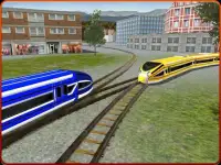 Impossible Bullet Train Drive : Subway On Rails 3D Screen Shot 1