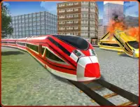 Impossible Bullet Train Drive : Subway On Rails 3D Screen Shot 6