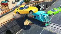 Car Vs Train - Racing Games Screen Shot 4