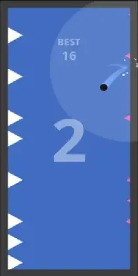 Tap To Wall : Simple tap game Screen Shot 2