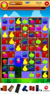 Fruit Match 3 World Screen Shot 1