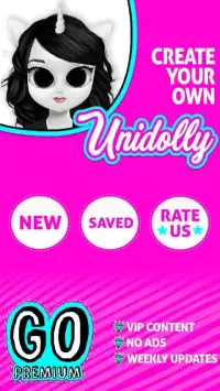 Unidolly Game:* Create an Unicorn Doll & have fun Screen Shot 7