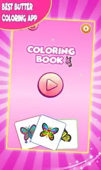 butterfly Coloring Game Screen Shot 1