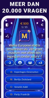 Miljonair 2019 - Nederlands Online Trivia Quiz Screen Shot 5