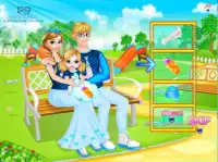 Annan and baby - Dress up games for girls/kids Screen Shot 0