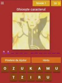 Naruto Quiz Screen Shot 3