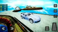 Extreme GT Racing Impossible Sky Ramp New Stunts Screen Shot 7