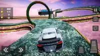 Extreme GT Racing Impossible Sky Ramp New Stunts Screen Shot 0