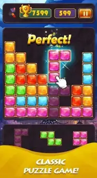 Jewel Smash - Block Puzzle Screen Shot 1