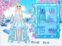 Elsas Queenn Wedding - Dress up games for girls Screen Shot 1