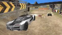 Extreme 3D Car Racing Screen Shot 1