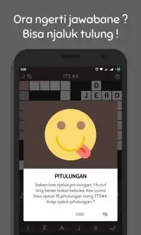 TTS Bahasa Jawa - Teka Teki Silang 2018 Offline Screen Shot 4