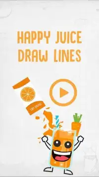 Happy Juice Glass – Line Drawing Screen Shot 1