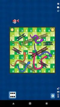 Snakes and Ladder Game Screen Shot 1