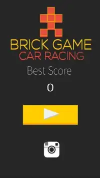 Brick Game Car Racing - With Colors Screen Shot 1