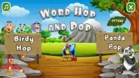 Word Hop and Pop - ABC and Phonics games - Free Screen Shot 1