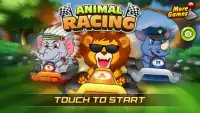 Cute Animal Race - Fun race Screen Shot 6