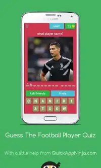 Guess The Football Player Quiz Screen Shot 40