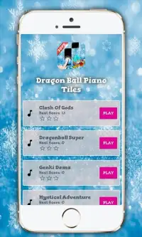 Dragon Ball Piano Game Screen Shot 2